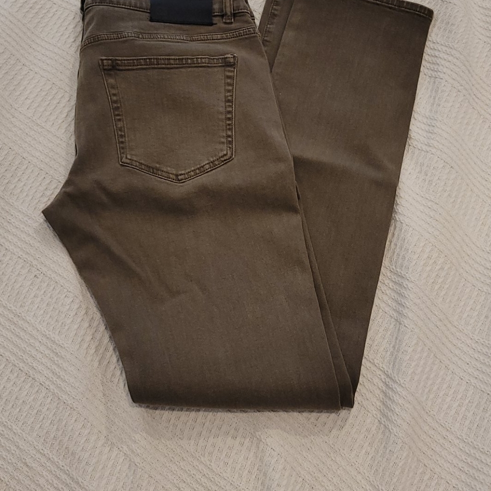DL1961 faded green jeans